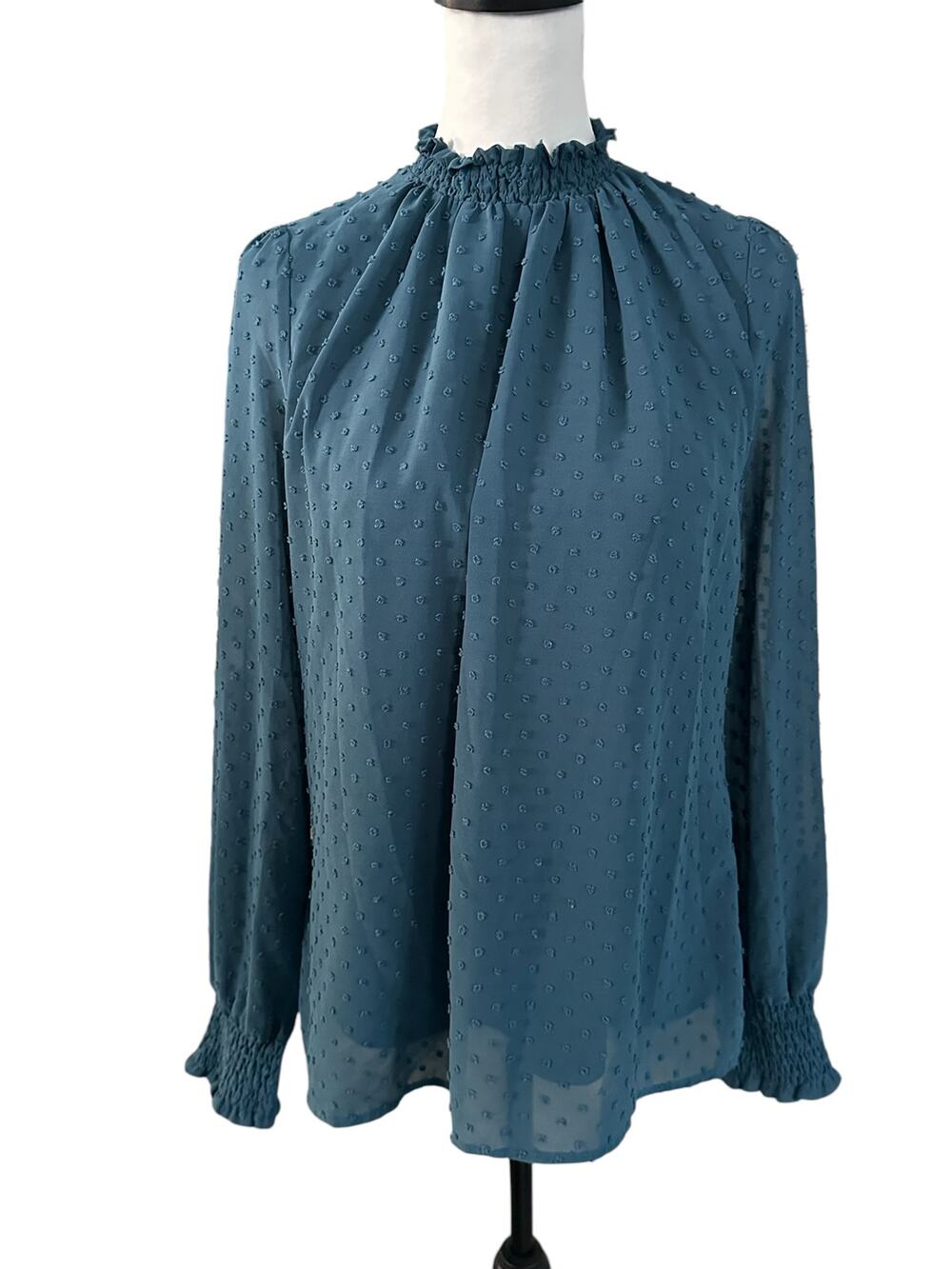 Blue Rain Long Sleeve Top Medium